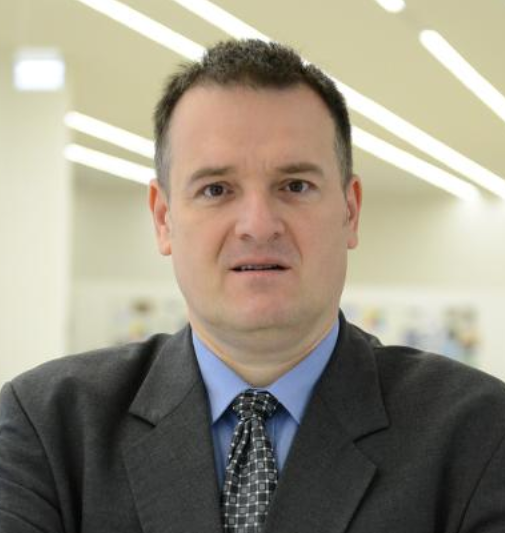 Portrait of Dr Kaiser Ferenc, head of the River Guard History Section